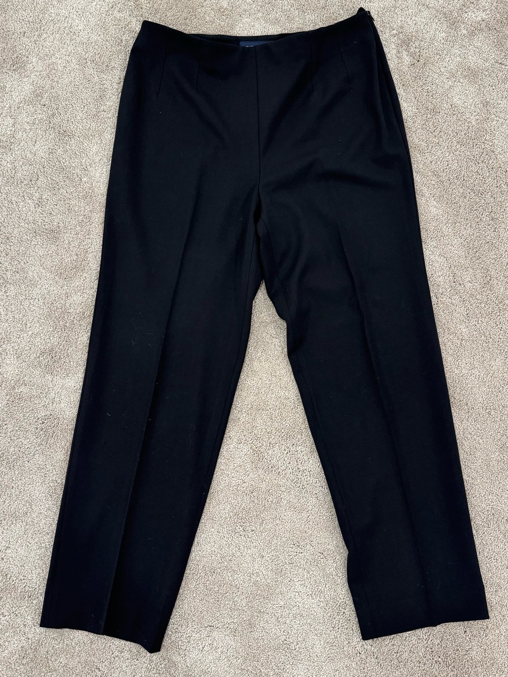Luxury Piazza Sempione tailored wool trousers made in Italy ankle dress pant